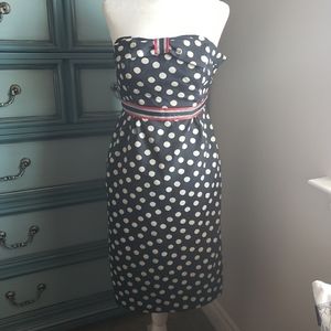 Anthropologie Sz. 2 Midi Strapless Dress